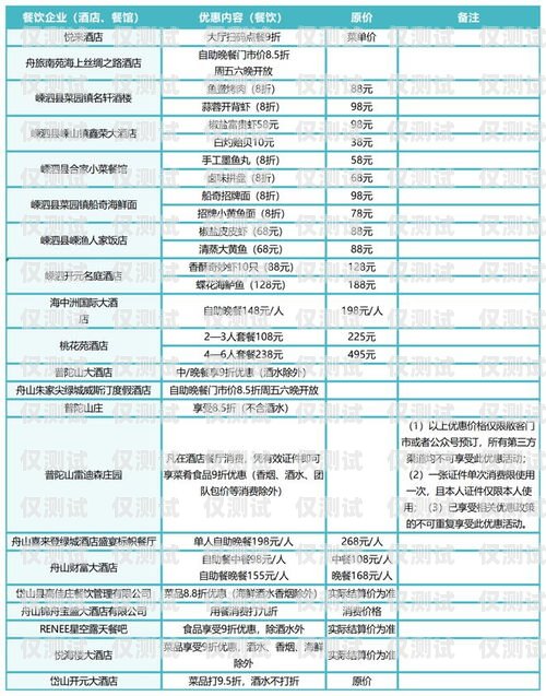 舟山電銷卡報價表舟山電銷卡報價表最新